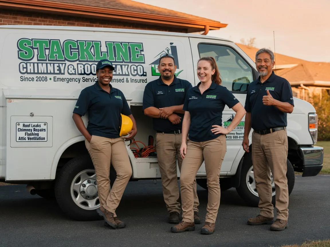 Chimney flashing repair company in Daingerfield, TX
